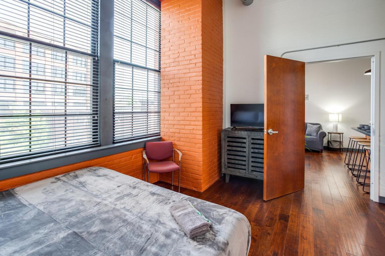 Ferienwohnung Ny Style Centric Loft With King Bed By Park Ave Rochester Exterior foto